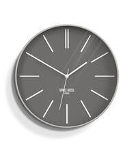Space Hotel Grey Sci Fi Sid Wall Clock - Image 3 of 4