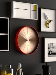 Space Hotel Red District 12 Wall Clock - Image 2 of 4