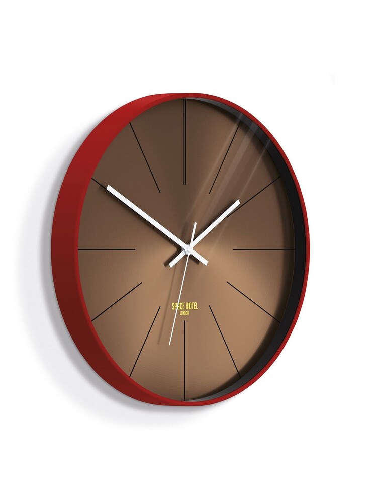 Space Hotel Red District 12 Wall Clock - Image 4 of 4