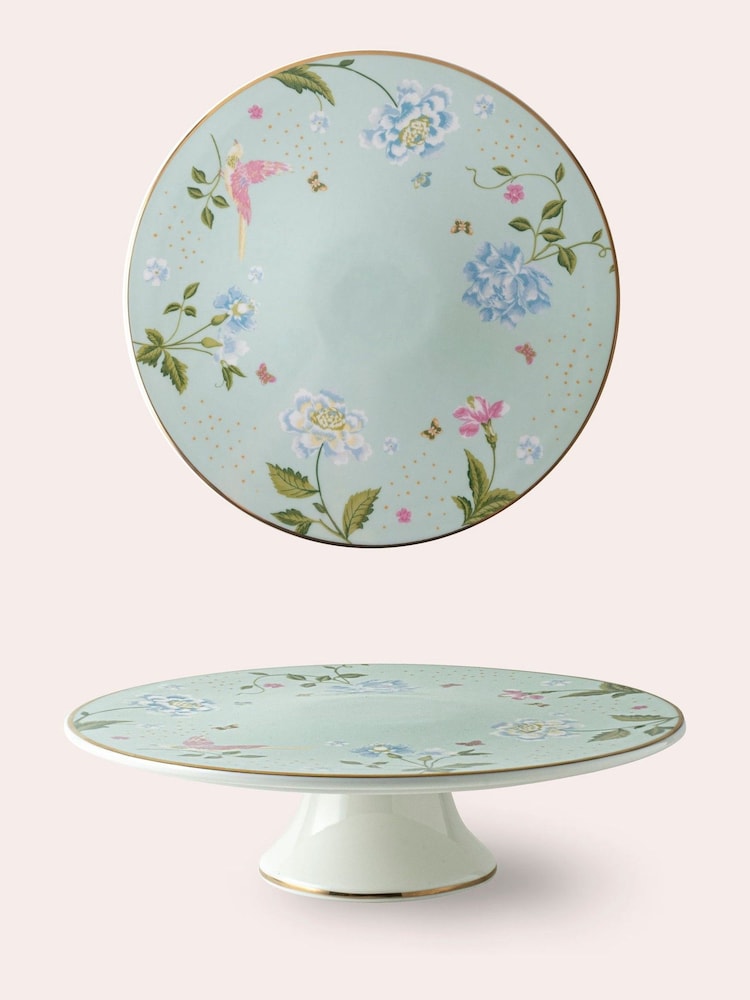 Laura Ashley Green Heritage Cake Stand Cake Stand - Image 3 of 3