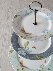 Laura Ashley Green Heritage Collectables 3 Tier Cake Stand - Image 2 of 3