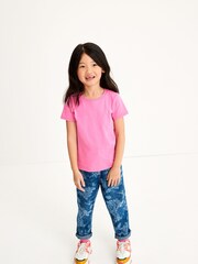 Pink/Pink 100% Cotton T-Shirt (3-16yrs) - Image 2 of 8