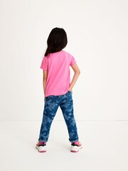 Pink/Pink 100% Cotton T-Shirt (3-16yrs) - Image 3 of 8