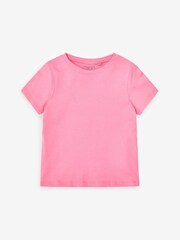 Pink/Pink 100% Cotton T-Shirt (3-16yrs) - Image 6 of 8