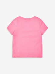 Pink/Pink 100% Cotton T-Shirt (3-16yrs) - Image 7 of 8