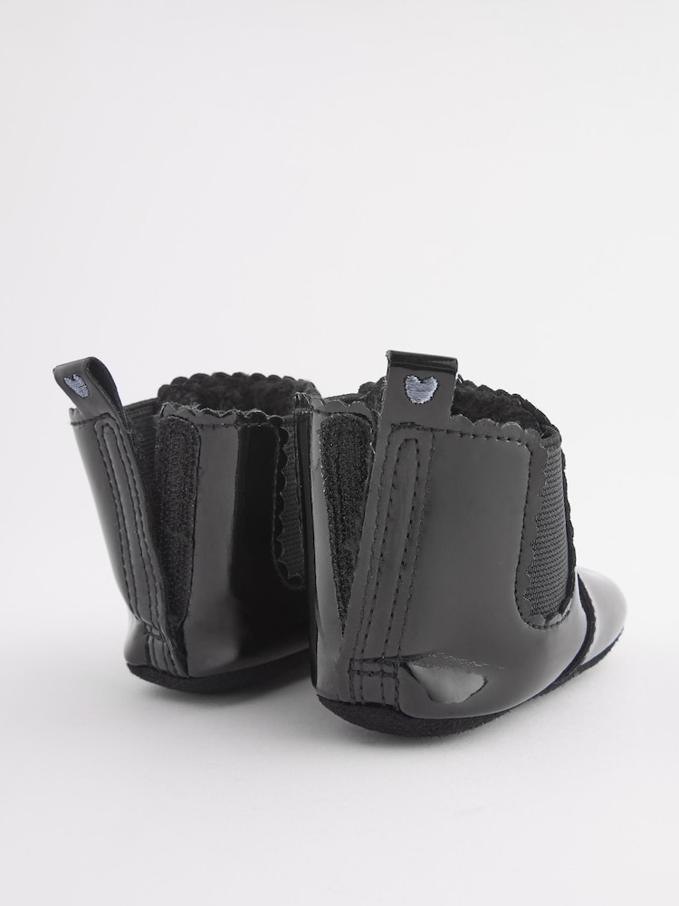 Brevet noir - Bottes Chelsea pour bébé (0-24mths) - Image 5 of 7