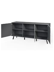 Frank Olsen Grey Elevate Smart LED Sideboard - Image 4 of 5