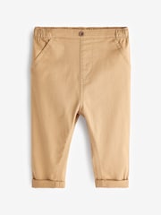 Tan Brown Chino Baby Trousers - Image 1 of 7