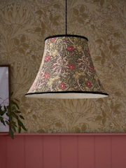 Morris & Co Black Seaweed Lamp Shade - Image 2 of 5