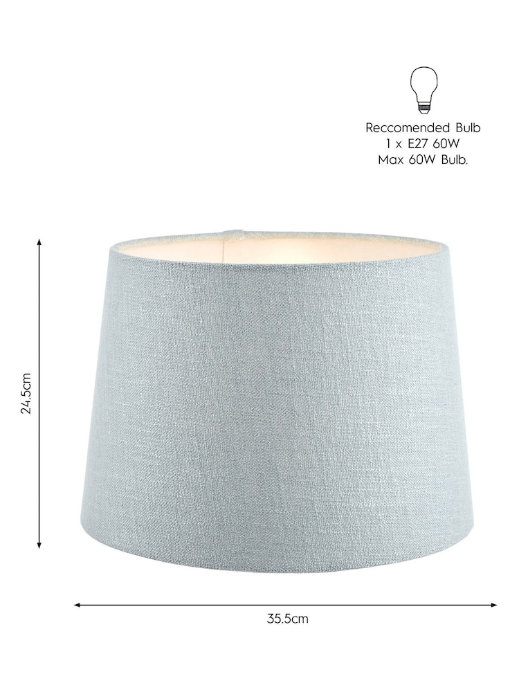 Abat-jour Laura Ashley Bacall Empire Easyfit en lin - Image 5 of 6