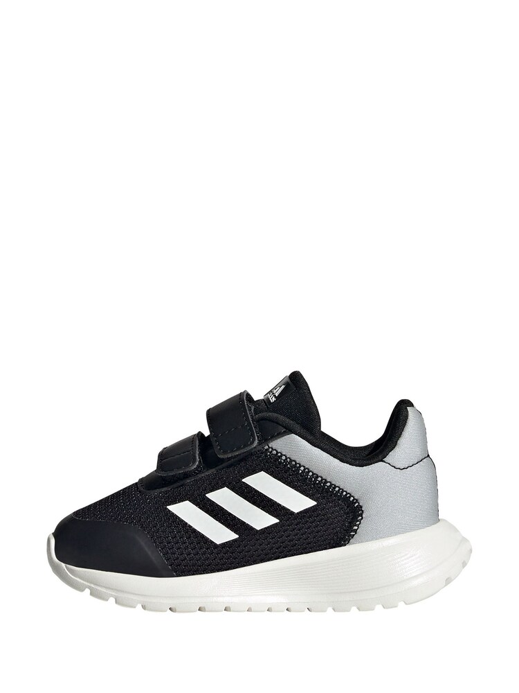 adidas Black/White Infant Sportswear Tensaur Run Trainers - Image 3 of 10