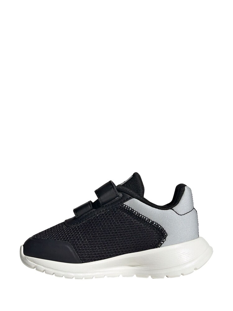 adidas Black/White Infant Sportswear Tensaur Run Trainers - Image 5 of 10