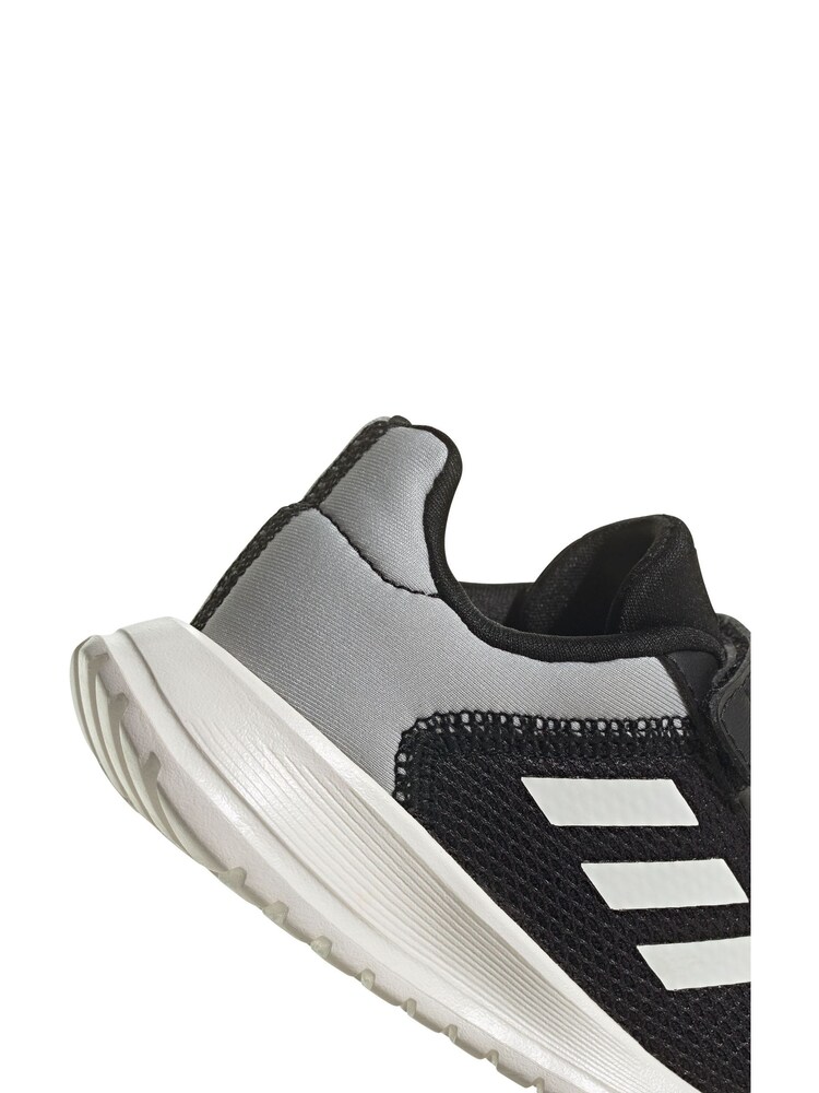 adidas Black/White Infant Sportswear Tensaur Run Trainers - Image 9 of 10