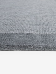 Charcoal Grey Darcy Rug - Image 7 of 7