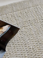 Silver Grey Florence Border Rug - Image 3 of 5