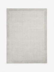 Silver Grey Florence Border Rug - Image 5 of 5