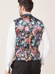 Black Donegal Suit Waistcoat - Image 3 of 10