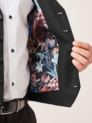 Black Donegal Suit Waistcoat - Image 5 of 10