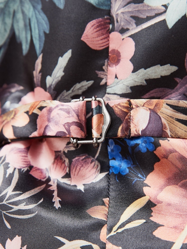 Black Donegal Suit Waistcoat - Image 8 of 8