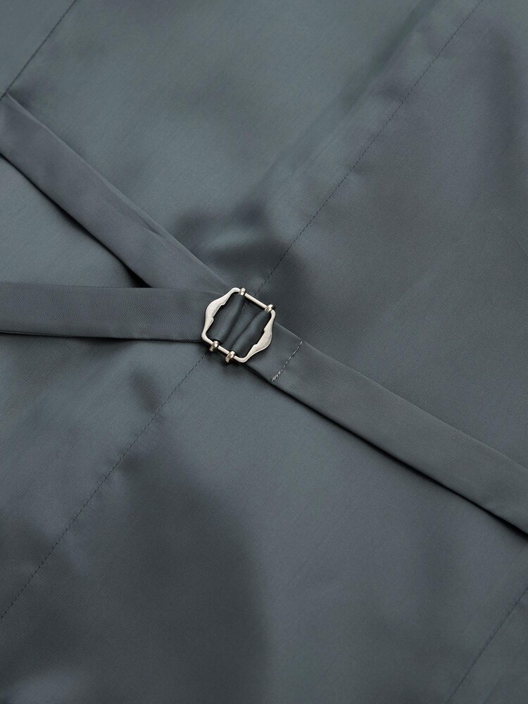 Light Grey 100% wool suit: waistcoat - Image 2 of 4 Light Grey 100% wool suit: waistcoat - Image 2 of 4
