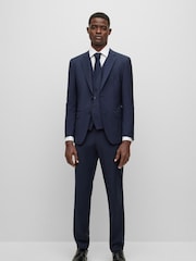 Blau - BOSS, BOSS, Slim-Fit-Anzugjacke - Bild 1 von 7