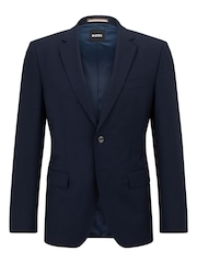 Blau - BOSS, BOSS, Slim-Fit-Anzugjacke - Bild 7 von 7