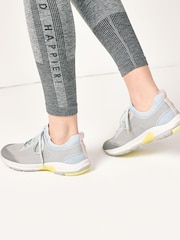 Grey & Lime Next Active Sports V254W Running Trainers - Image 3 of 9