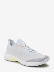 Grey & Lime Next Active Sports V254W Running Trainers - Image 7 of 9