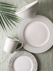 Laura Ashley 16 Piece Green Wild Clematis Collectables Dinner Set - Image 1 of 3
