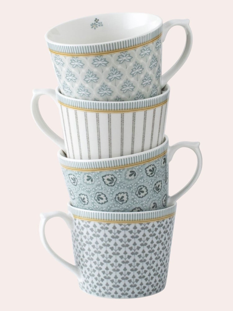 Laura Ashley White Bone China Set of 4 Mug Sets - Image 3 of 3 Laura Ashley White Bone China Set of 4 Mug Sets - Image 3 of 3