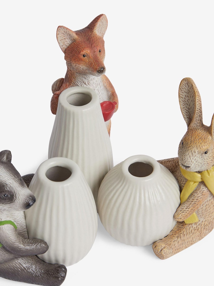 Set of 3 Woodland Animal Mini Vases - Изображение 4 из 4