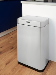 Tower Silver 75L Rectangular Sensor Bin - Image 1 of 4