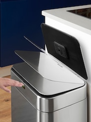 Tower Silver 75L Rectangular Sensor Bin - Image 2 of 4