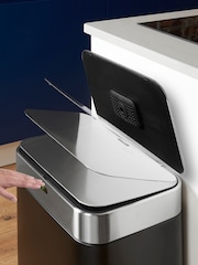 Tower Black 75L Rectangular Sensor Bin - Image 3 of 4
