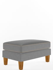 Novogratz Grey Transitional Design Small Spaces NG Bowen Ottoman - Image 3 of 4