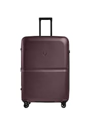 Antler Purple Single Stripe Large 81cm Expandable Suitcase. - Image 1 of 6