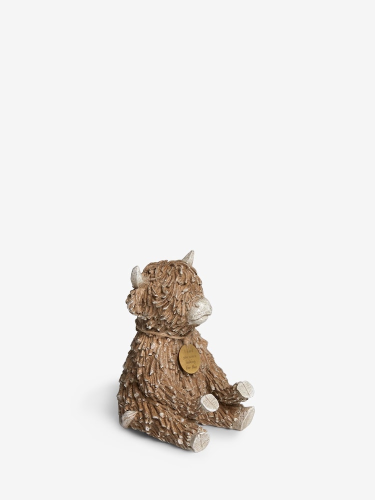 Brown Hamish the Highland Cow TV Remote Control Holder - Image 3 of 4