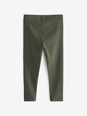 Khaki/Stone Leggings 3 Pack (3mths-7yrs) - Image 2 of 2