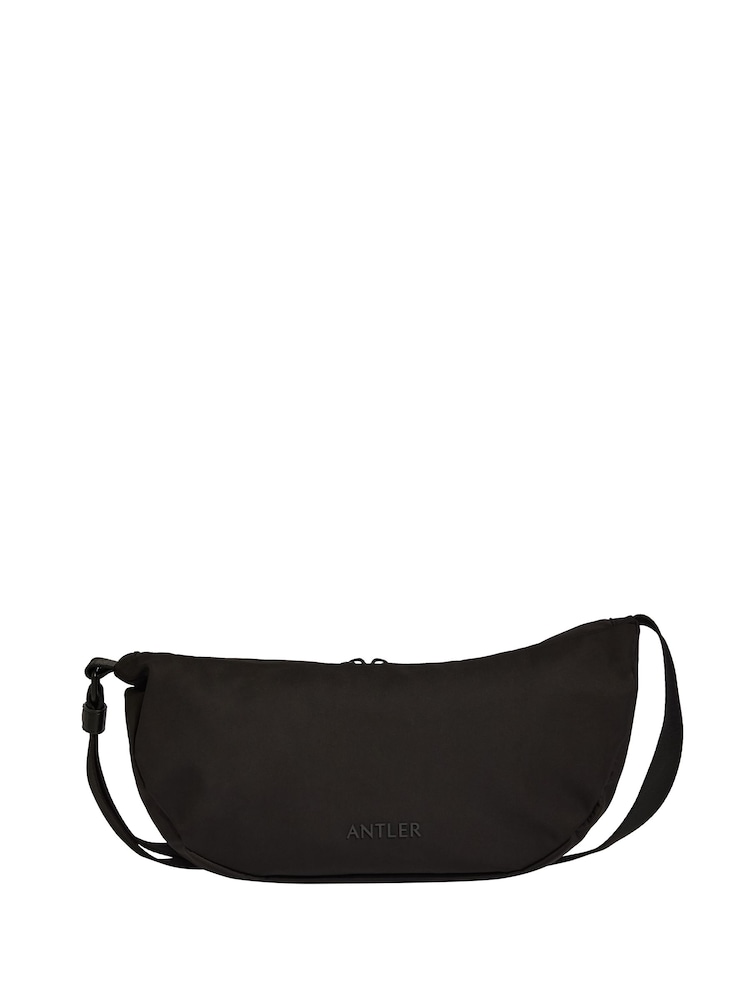 Antler Black Icon Collection Sling Bag - Image 1 of 4 Antler Black Icon Collection Sling Bag - Image 1 of 4