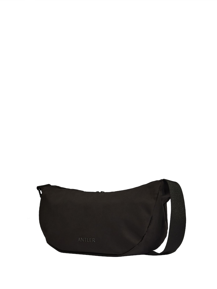Antler Black Icon Collection Sling Bag - Image 2 of 4 Antler Black Icon Collection Sling Bag - Image 2 of 4