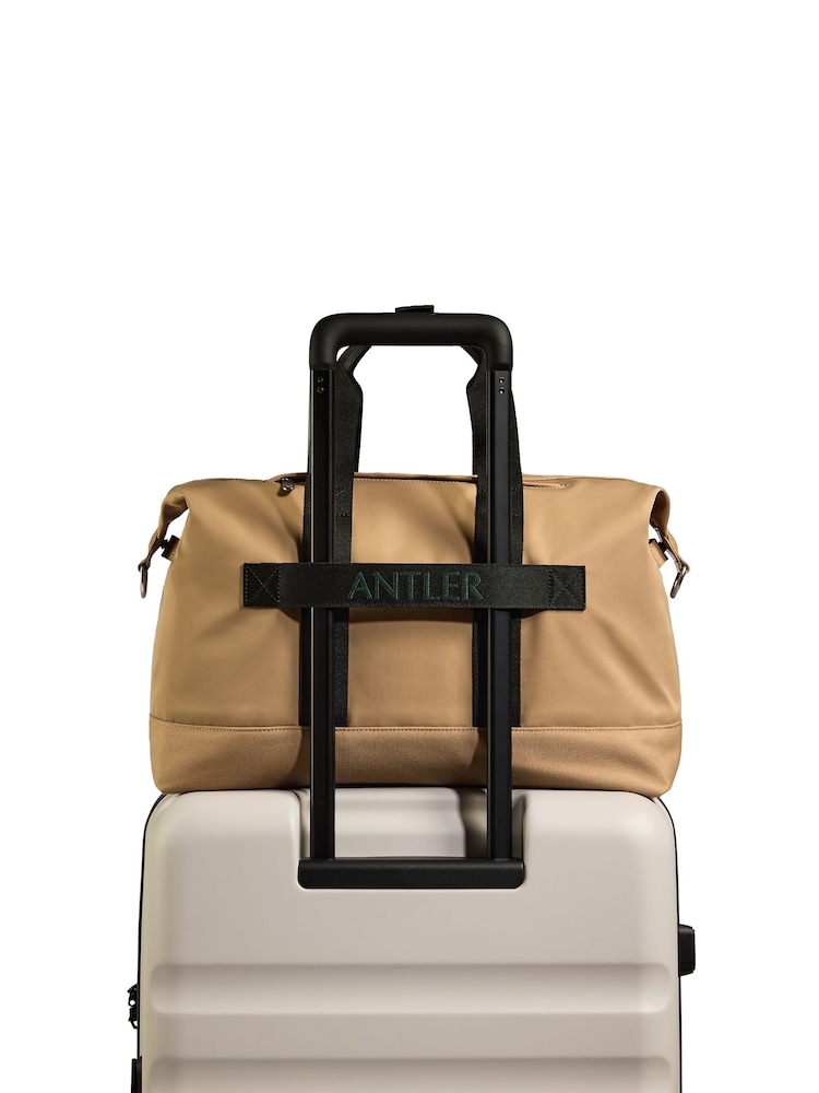Antler Natural Icon Collection Overnight Bag - Image 3 of 3 Antler Natural Icon Collection Overnight Bag - Image 3 of 3