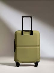 Antler Green Single Stripe Cabin 4-Wheel Standard Spinner - Image 4 of 5