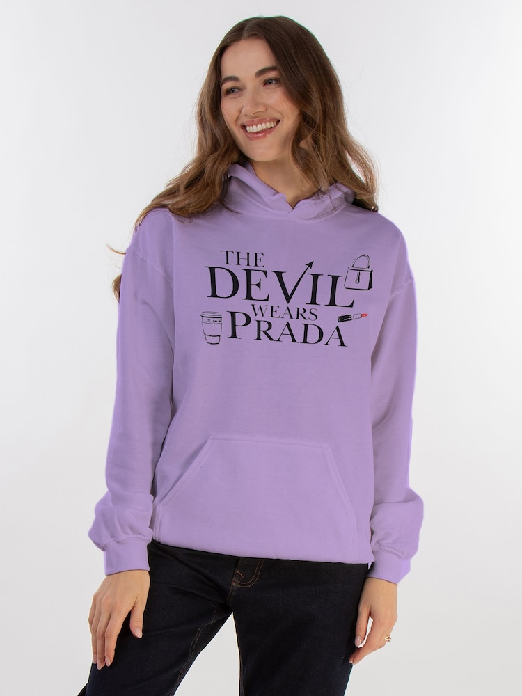 Brands In Disney Devil Wears Prada Logo Icons Hoodie - Imagen 1 de 3