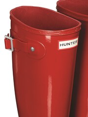 Hunter Black Original Tall Gloss Wellies - Image 3 of 8