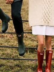 Hunter Black Original Tall Gloss Wellies - Image 8 of 8