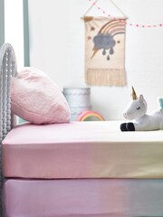 2 Pack Multi Rainbow Ombre Fitted Sheets - Image 1 of 2