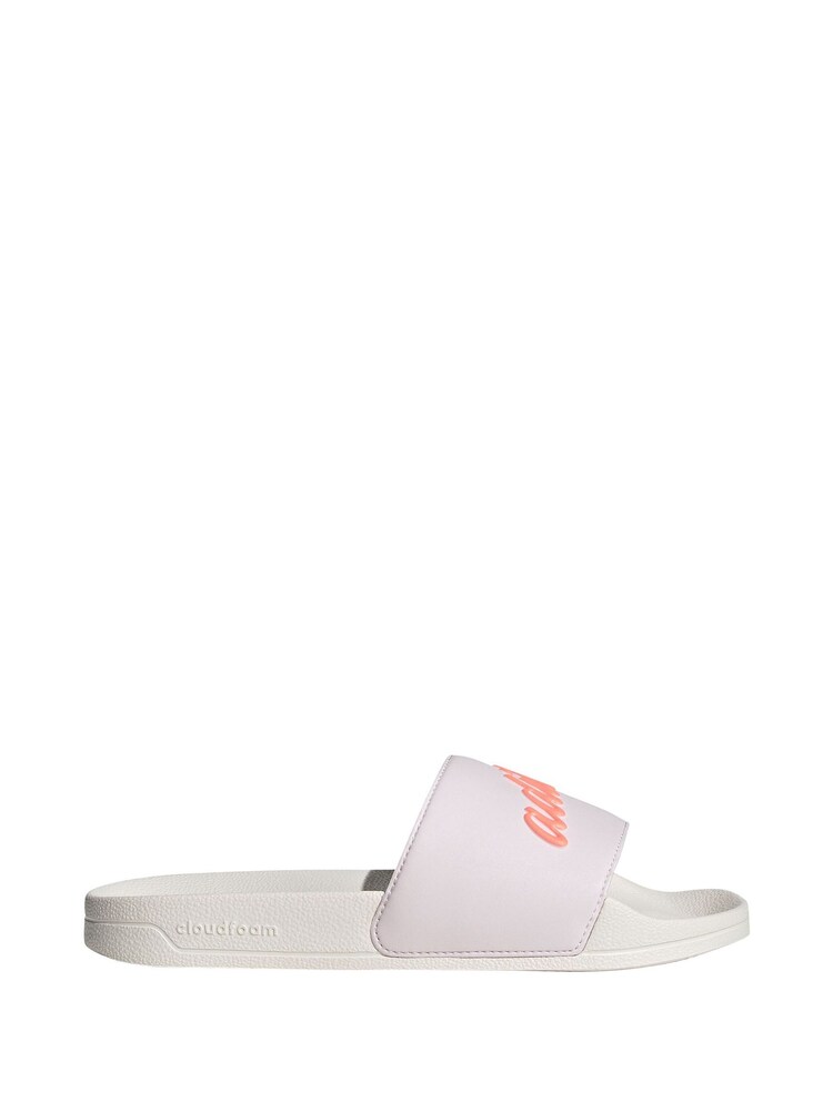 adidas Pink Sportswear Adilette Shower Sliders - Image 1 of 8