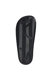 adidas Black Adilette Clogs - Image 5 of 8