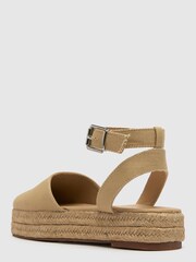 Schuh Lily Natural Espadrille Flats - Image 2 of 4