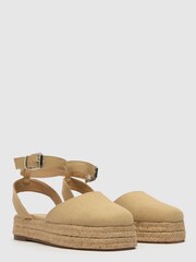 Schuh Lily Natural Espadrille Flats - Image 3 of 4
